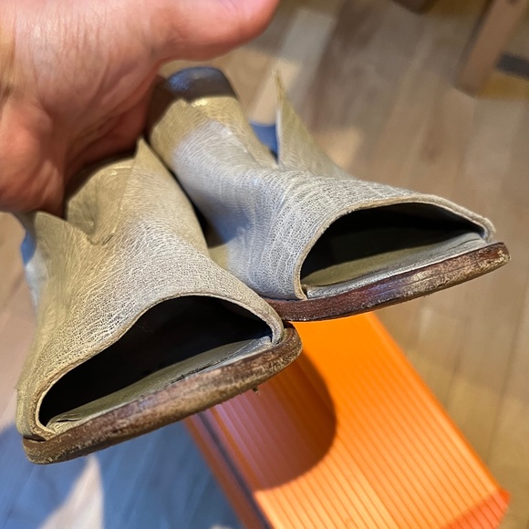 Zero + Maria Cornejo Flo Oxford 39.5 (Size 9 or 9.5) Metallic Wash - Picture 4 of 12